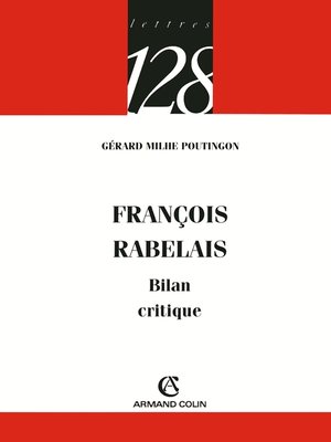 cover image of François Rabelais